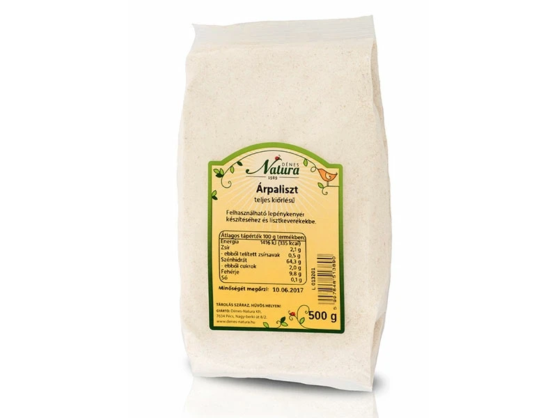 Árpaliszt 500g Natura