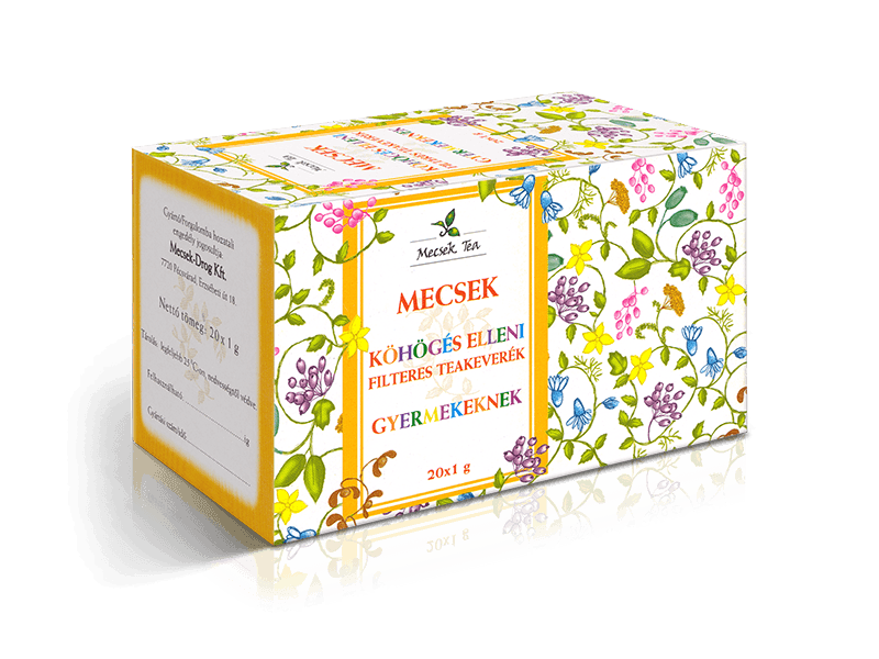Mecsek Köhögés elleni tea gyerekeknek 20 x 1g