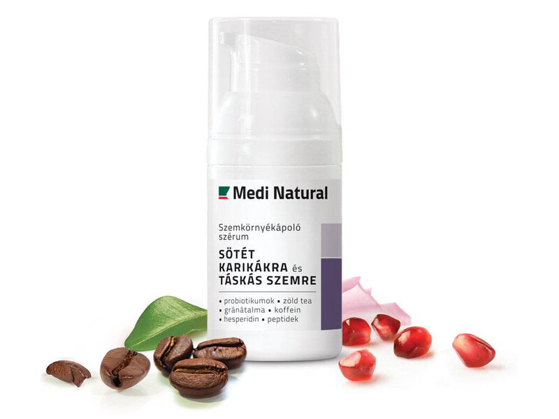 MediNatural Hyaluron Szemkörnyékápoló sötét karikákra 30 ml