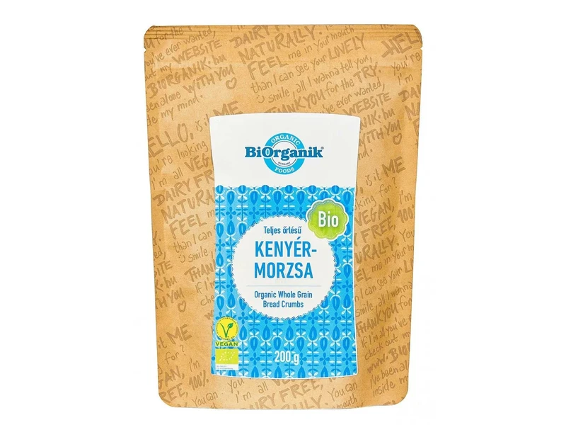 BIO kenyérmorzsa teljes őrlésű 200 g