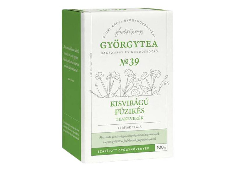 Györgytea Kisvirágú füzikés teakeverék 100g