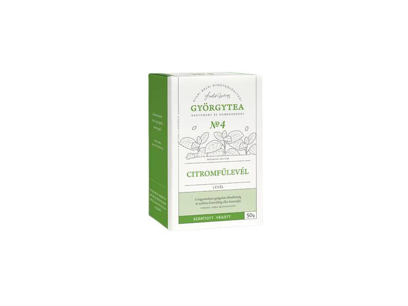 Györgytea Citromfűlevél 50g