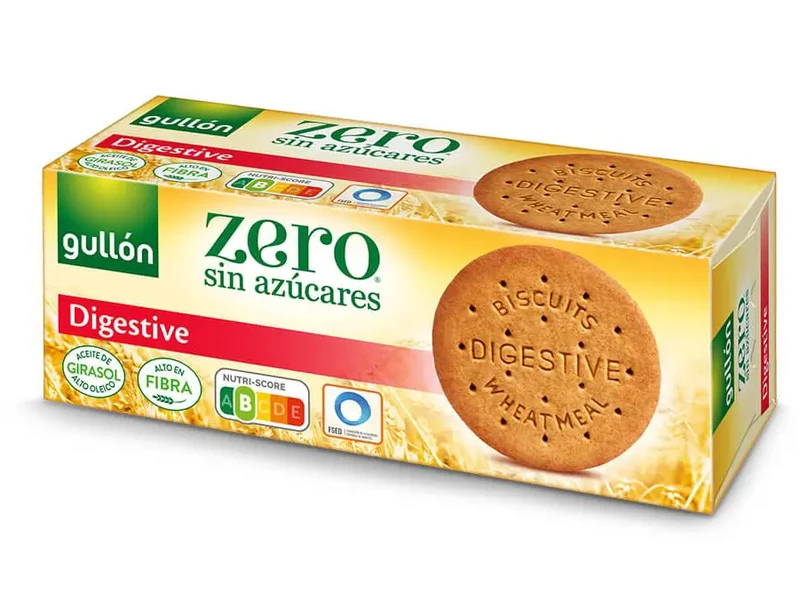 Gullon Digestive cukormentes korpás keksz 400 g