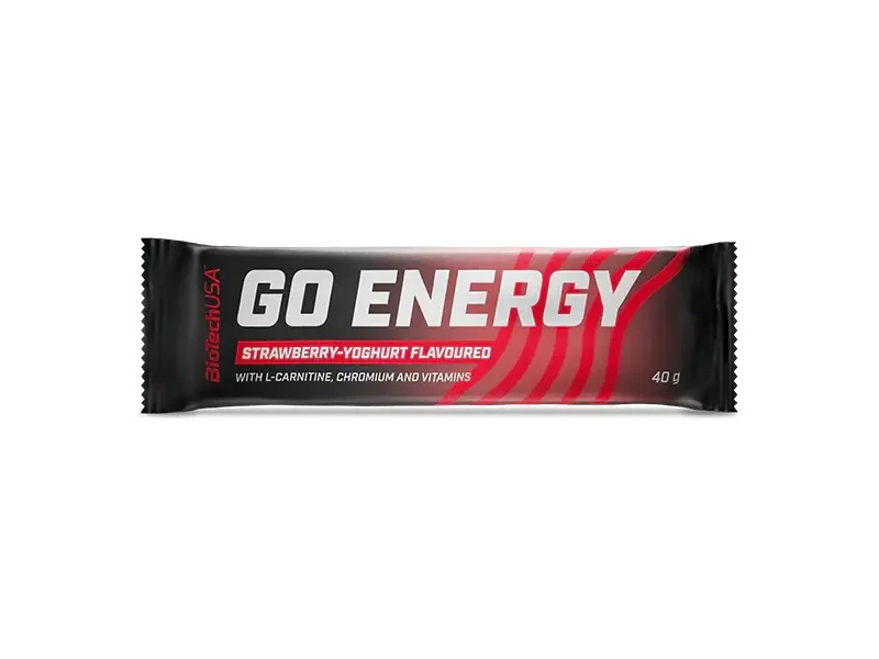 BioTech USA Go Energy Bar 40 g Eper-Joghurt