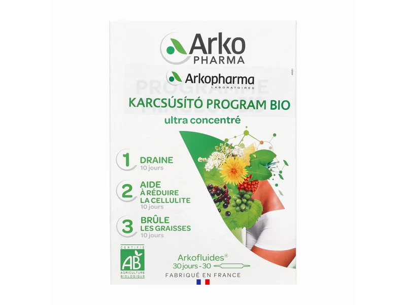 Arkofluids Bio Karcsúsító program 30db ampulla