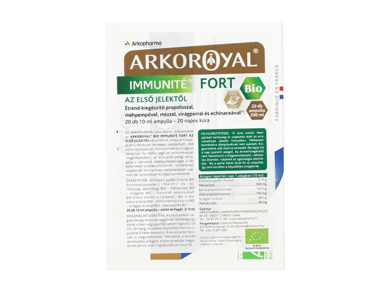 Arkoroyal Immunité FORT 20db