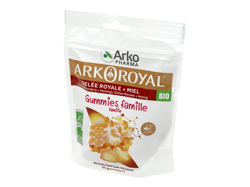 Arkoroyal Gumicukor(Méhpempő+méz) 60 db