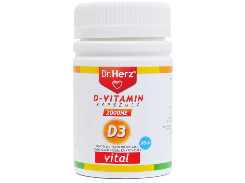 Dr. Herz D-vitamin 2000 NE tabletta 60 db
