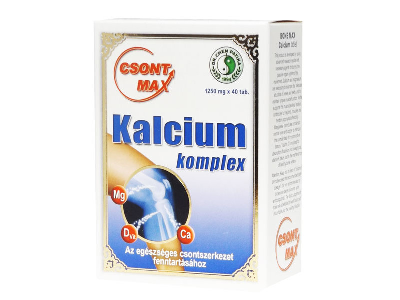 Dr. Chen Csont Max Korall Kalcium Komplex tabletta 40db