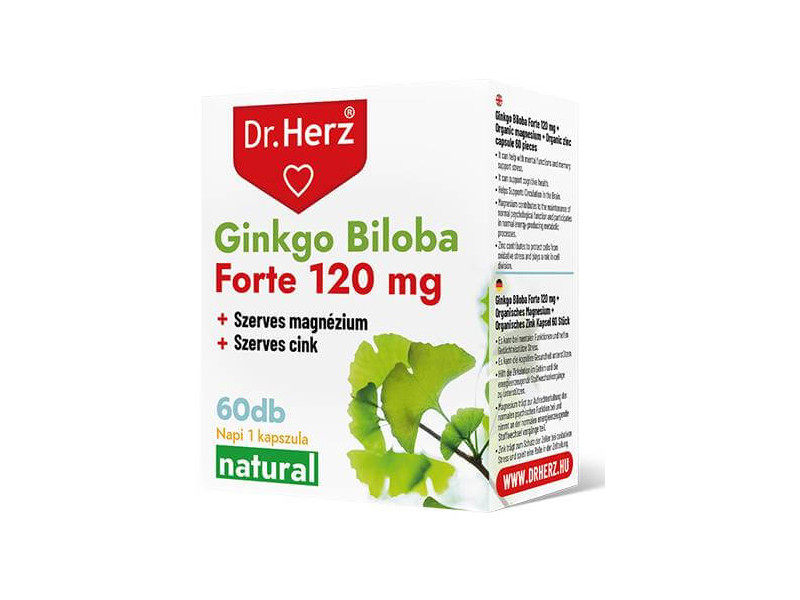 Dr.Herz Ginkgo  Biloba Forte 120 mg 60db