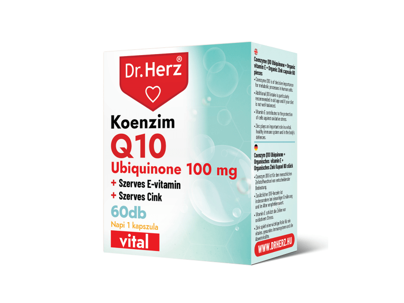 Dr. Herz Koenzim Q10 100 mg kapszula