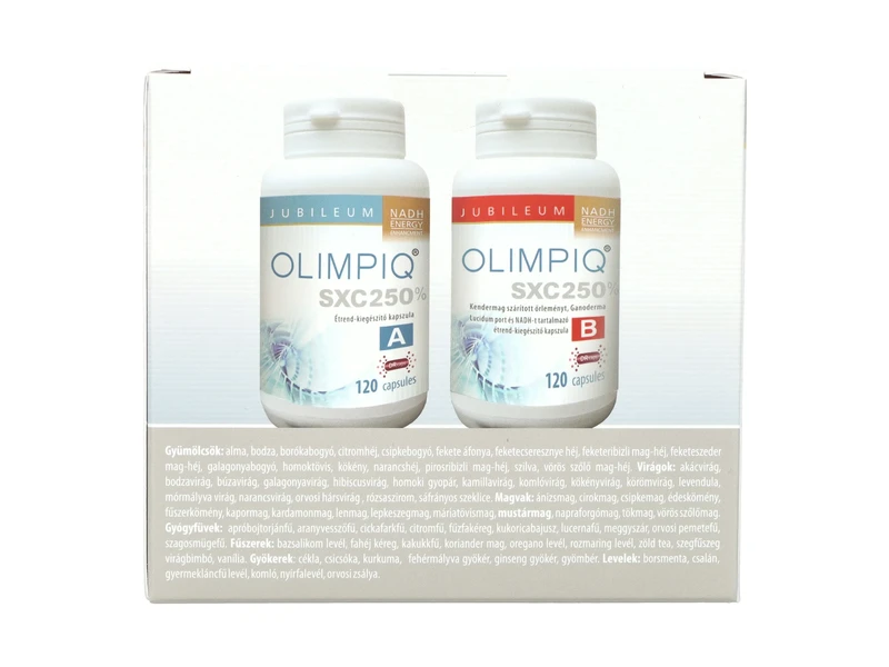 Olympiq SXC Jubileum  250 % A+ B Étrend-kiegészítő Kapszula 2x120 db