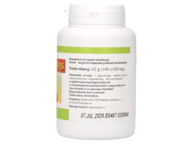 Flavin Homoktövis kapszula 100db