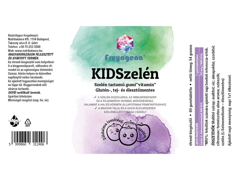 Freyagena KIDSzelén Gummivitamin 60 db