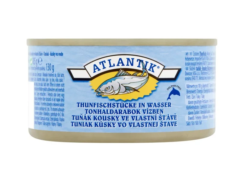 Atlantik Tonhaldarabok vízben 185 g