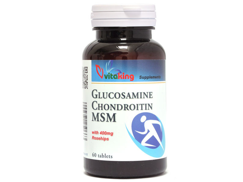 Dr. Herz Glükozamin-Kondroitin-szulfát+MSM tabletta – 90db