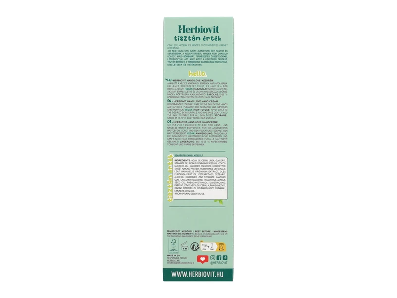 Herbiovit Hand Love kézkrém 75ml
