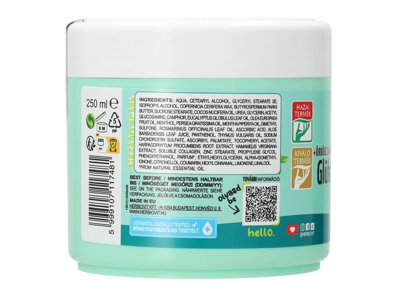 Herbiovit Glükózamin krém komplex 250ml