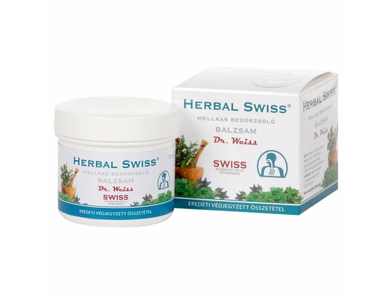 Herbal Swiss mellkas bedörzsölő balzsam 75ml