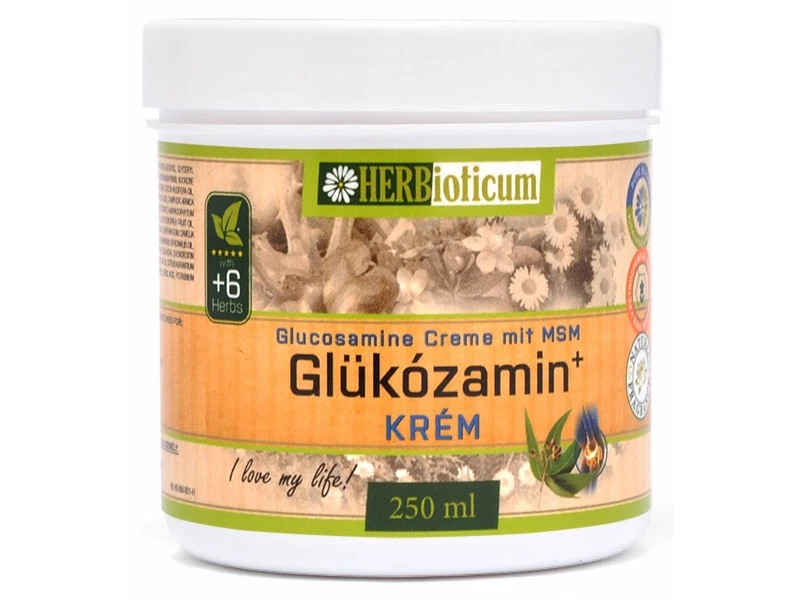 HERBioticum Glükózamin krém 250ml