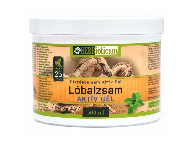 Herbioticum Lóbalzsam Activ gél hűsítő 500 ml