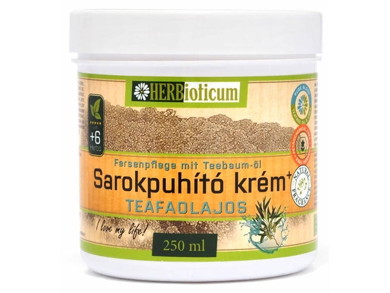 Herbioticum Sarokpuhító krém teafaolajjal 250 ml
