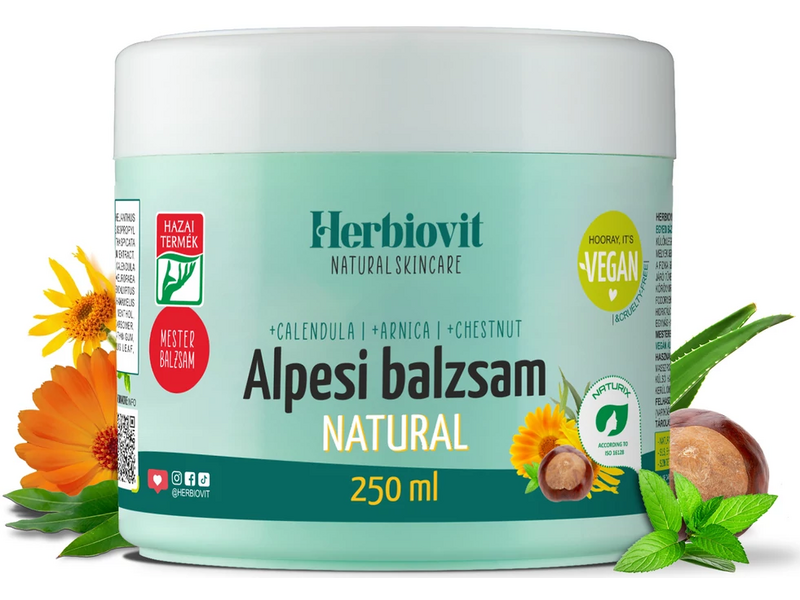 Herbiovit Alpesi balzsam natural 250ml