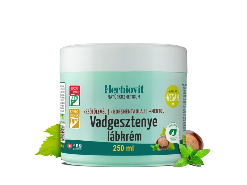 Herbiovit Vadgesztenyés lábkrém 250ml