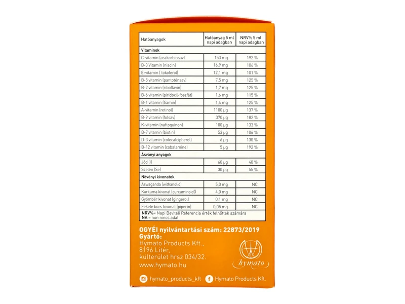 LIPOCELL Multivita liposzómás étrend kiegészítő 250 ml