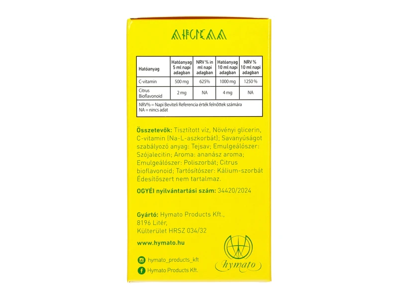 LipoCell C-Vitamin ananász ízesítéssel 250ml