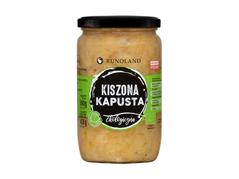 Runoland Bio Savanyúkáposzta 700g/720ml