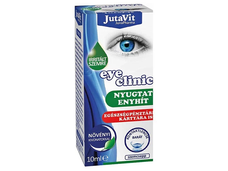 Jutavit Eye Clinic irritált szemre szemcsepp 10 ml