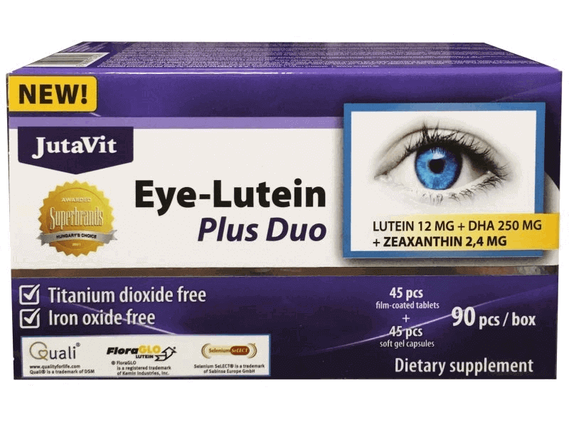 JutaVit Eye-Lutein Plus duo 90db