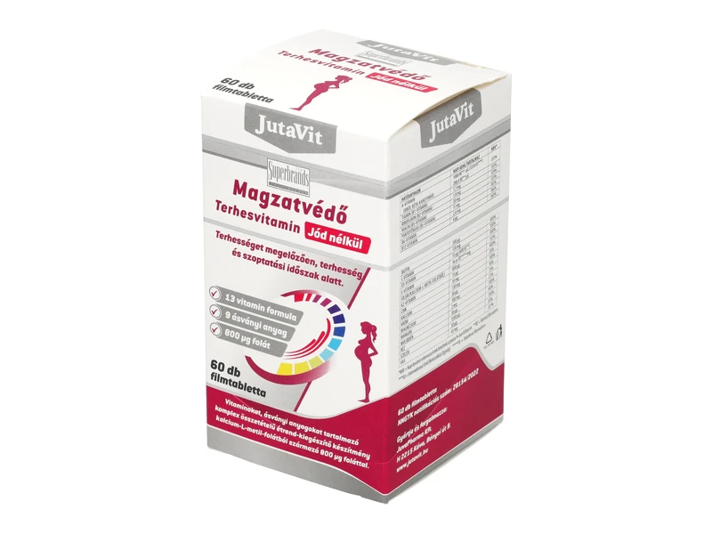 JutaVit Magzatvédő terhesvitamin (JÓD nélkül) 60db