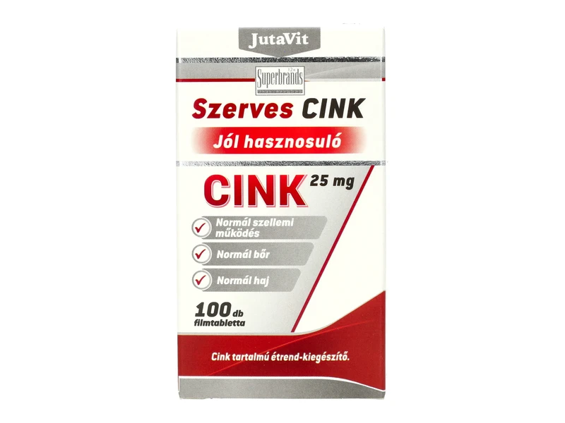 Jutavit Szerves cink 100db