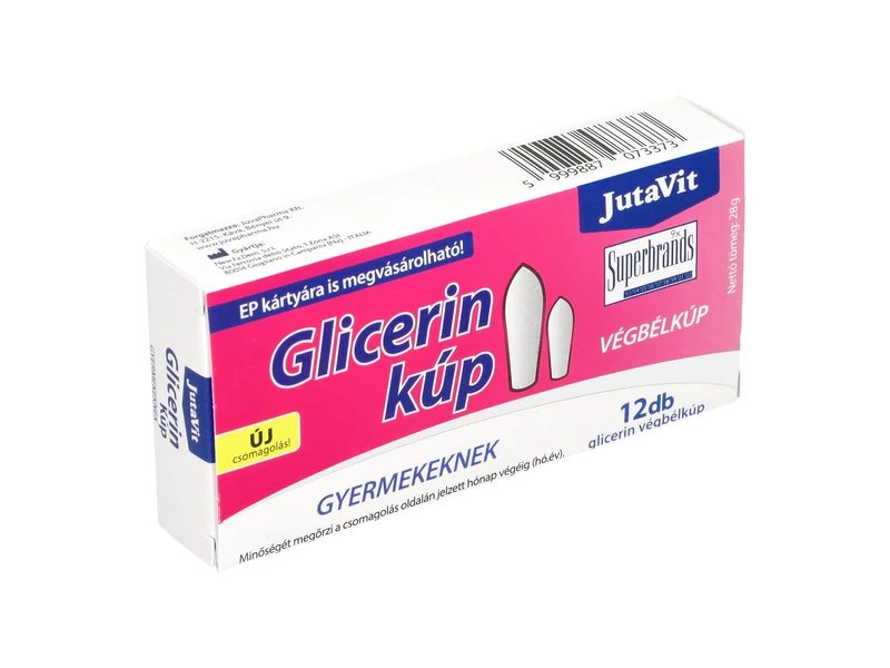 JutaVit Glicerin kúp gyermekeknek 12db