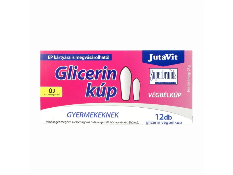 JutaVit Glicerin kúp gyermekeknek 12db