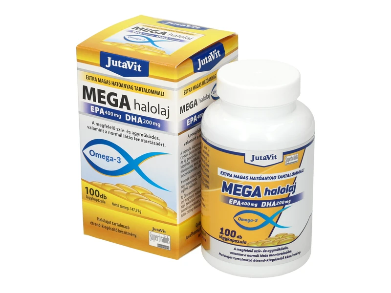 Jutavit Mega Omega-3 halolaj 100db
