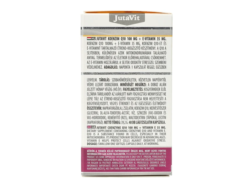 JutaVit Koenzim Q10 100 mg 40db