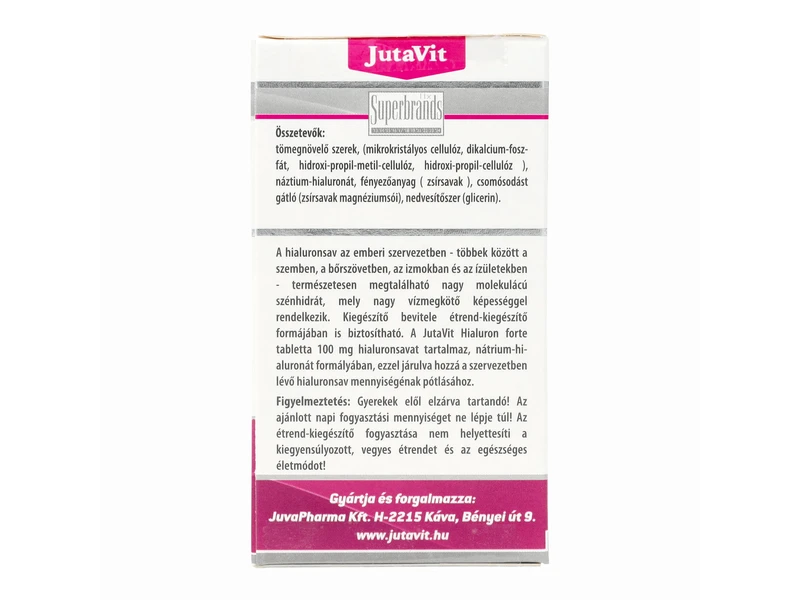 JutaVit HIALURON forte 100mg 30db