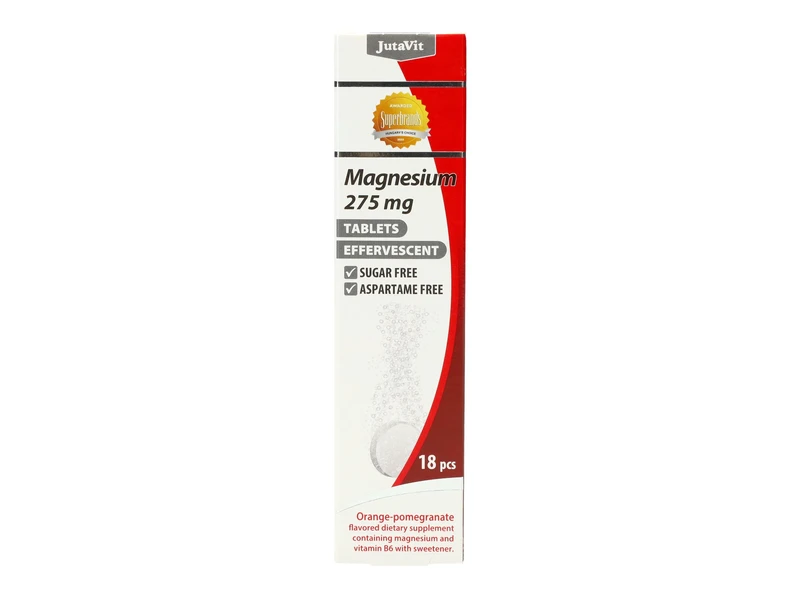 Jutavit Pezsgőtabletta Magnesium 275 mg 18 db-os