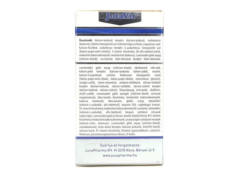 JutaVit Multivitamin felnőtteknek nyújtott kioldódású 100db