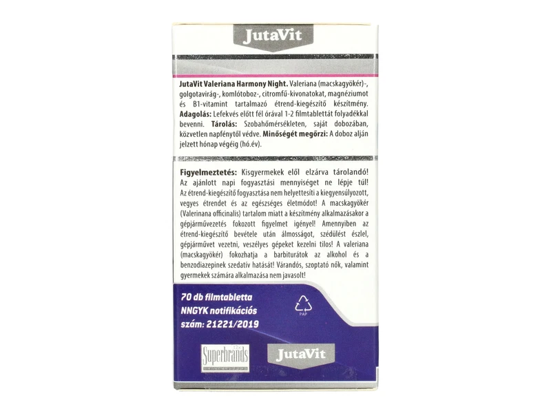 JutaVit Valeriana Harmony Night 70db