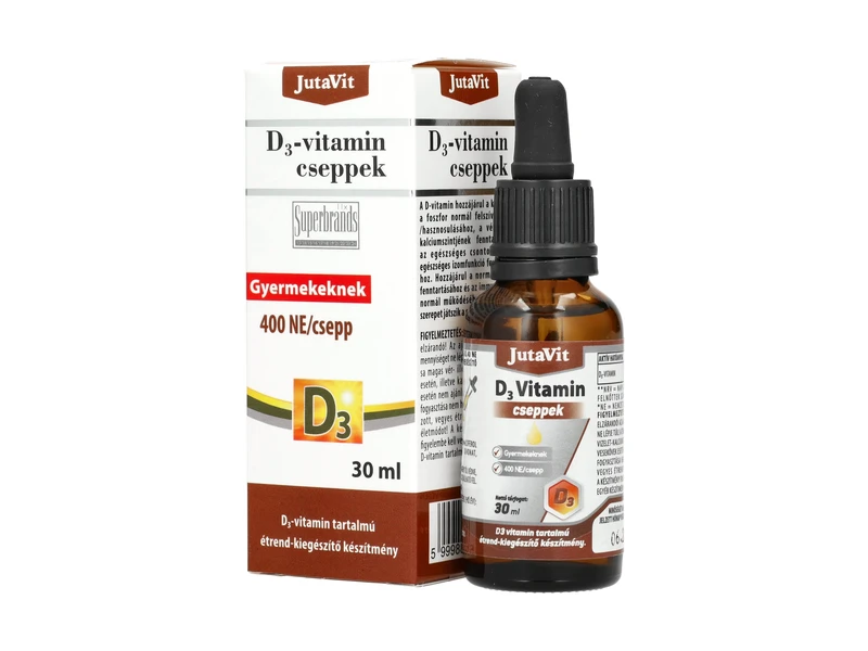 JutaVit D3-vitamin cseppek 400NE 30ml