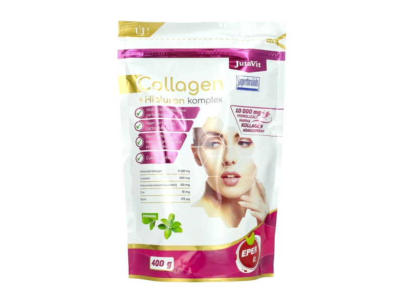 JutaVit Collagen Komplex italpor 400g EPER ízben