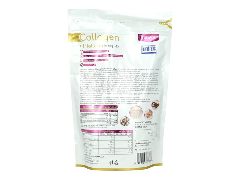 JutaVit Collagen Komplex italpor 400g EPER ízben