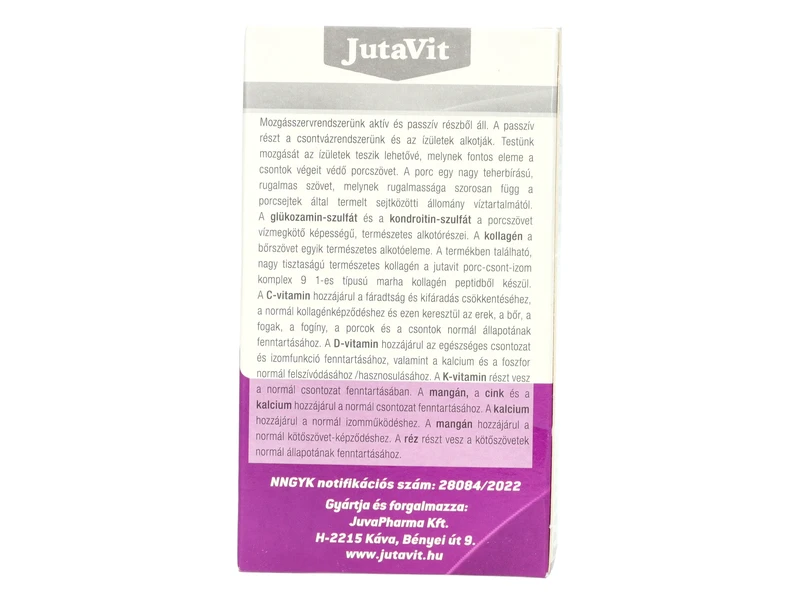 JutaVit Porc-Csont-Izom Komplex 9 120db