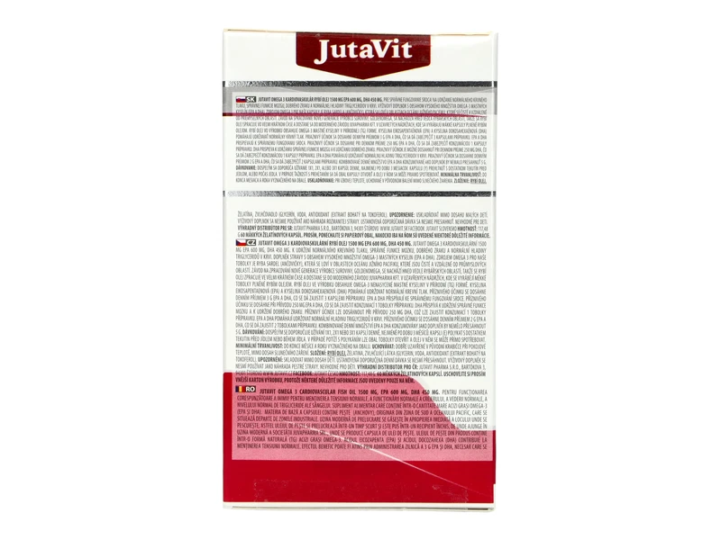 JutaVit Omega 3 Cardiovascular 1500mg 60db