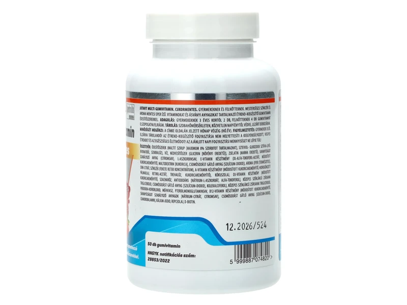Jutavit Gumi Multivitamin Eper Ízű 50 db-os