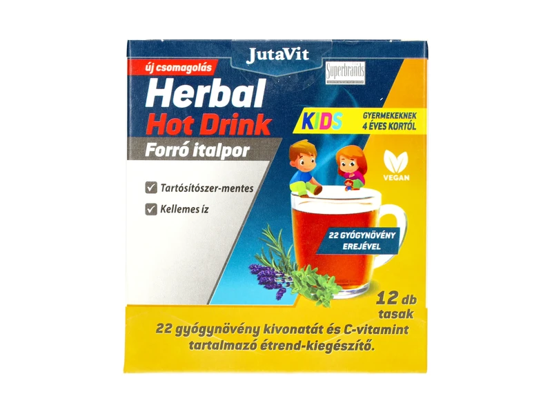 JutaVit Herbal Hot Drink 4 éves kórtól 12 db